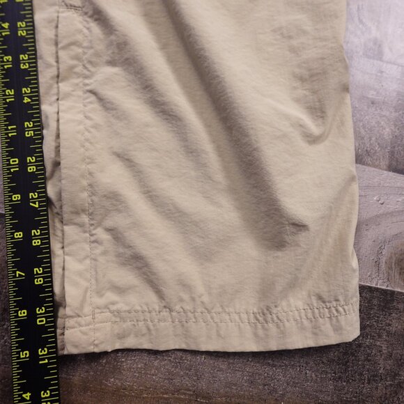 ExOfficio Insect Shield Convertible Pants Men’s 40x32 Beige Zip-Off Hiking Nylon - Picture 5 of 14